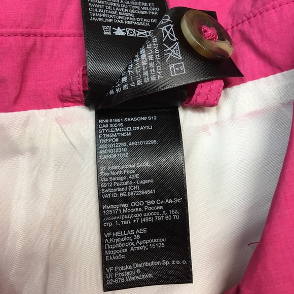 The North Face Hyvent Pink Trench Coat. Girl size XL(18), Fit for Ladies’ Sz S - Picture 8 of 13